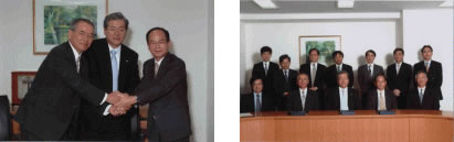 2006年7月　DNAチップ共同開発及び事業化　調印式