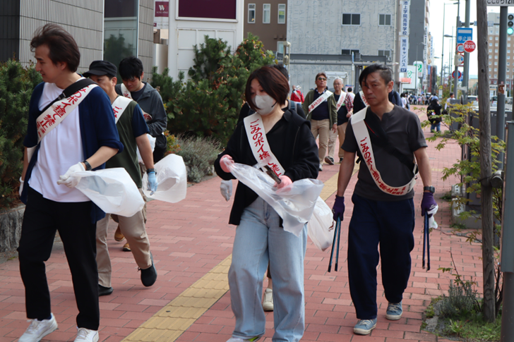 ごみのポイ捨て禁止運動2