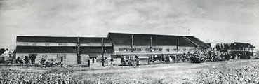 The light bulb factory at the time of its establishment