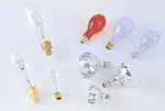 Various fish attracting light bulbs