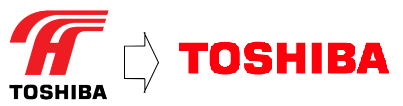 Hokuto logo/Toshiba logo